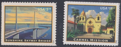 US Stamps #4649, #4650 - 2012 Priority + Express Mail VF NH - Image 1 of 3