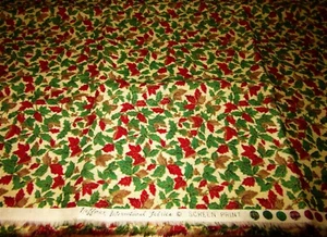 Vintage Hoffman International Fabric Leaves 1 and 1/2 Yds x 44" - Picture 1 of 5