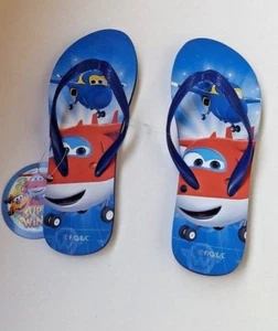 SUPER WINGS FLIP FLOPS GR. EU31/32 - UK8,5 BLAU - Bild 1 von 3