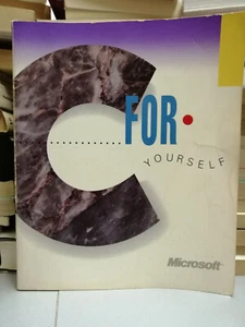 C FOR YOURSELF version 2.0, Microsoft 1988, IN INGLESE ENGLISH informatica - Foto 1 di 3
