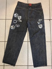 Le Jean de Marithe Francois Girbaud Men's Jeans 36M Embroidered 