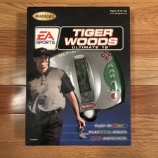 BRAND NEW! RARE  RADICA TIGER WOODS ULTIMATE 18 LCD HANDHELD LCD GAME MASTERS