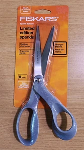 Fiskars Sparkle Scissors – 8" Limited Edition Fabric Shears – Glitter Handle - Picture 1 of 2