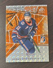 2021-22 CHL sp game used Logan Stankoven authentic prospects Red Foil /499!!