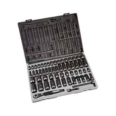 Comprehensive 59,Piece 3/8" Drive Socket Set, Metric & SAE, Laser Etched - Image 1 of 2