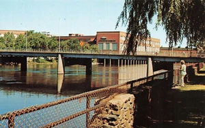 Postkarte Wisconsin Stromschnellen - Bild 1 von 2