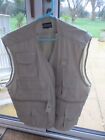 PETER STORM GILET  XL BEIGE  POLYCOTTON UNWANTED GIFT