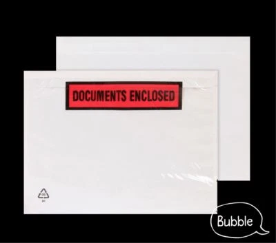 Documents Enclosed Envelopes A6 Wallets Plain or Printed High Quality - Image 1 of 4
