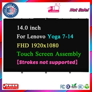 For Lenovo Yoga 7-14 7-14ITL5 7i-14ITL5 LCD Touch Screen Digitizer Assembly FHD - Picture 1 of 5