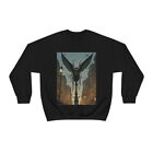 Mothman - Mythical Being - Cryptid Creature Lore - Oversized Sweatshirt
