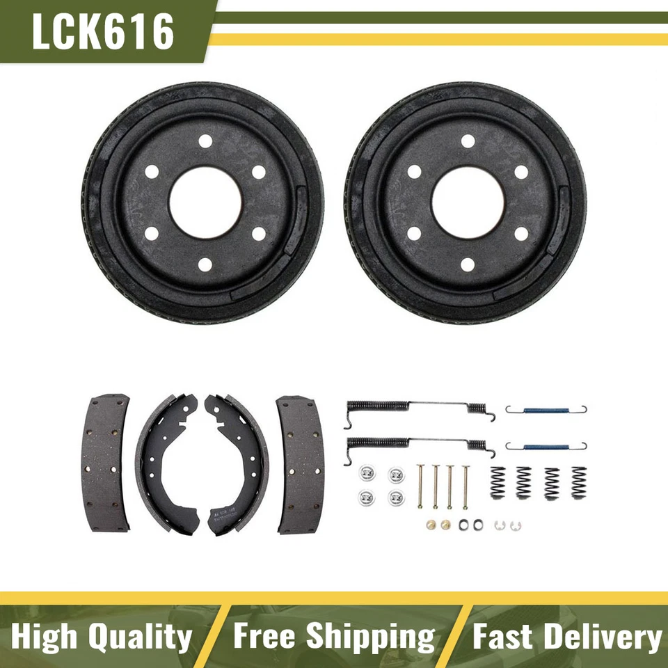Tambores de freno traseros y zapatas de freno herrajes para Chevrolet Blazer 1992 1993 1994 Foto 1 de 4