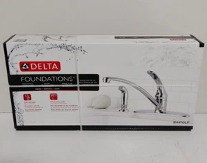 Delta Foundations Single-Handle Standard Kitchen Faucet w/Sprayer B4410LF - Picture 1 of 1