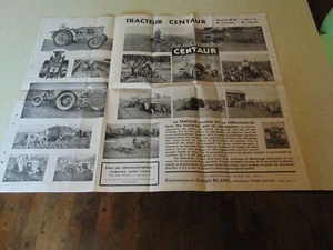Prospectus tractor brochure CENTAUR modeled KV 22 hp - Picture 1 of 2