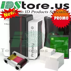 Evolis Primacy 2 Dual Side Expert Mag ISO Complete ID Card Printer Kit - Picture 1 of 6