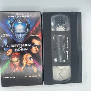 Batman & Robin (1997), VHS Movie, Warner Home Video (1997), Clooney FLOP - Picture 1 of 2