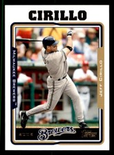 2005 Topps Updates & Highlights  #UH77 Jeff Cirillo Milwaukee Brewers