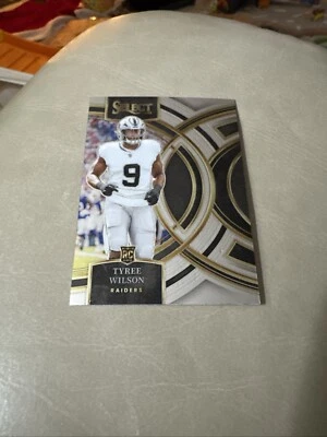2023 PANINI SELECT #119 TYREE WILSON PREMIER LAS VEGAS RAIDERS - Image 1 of 2