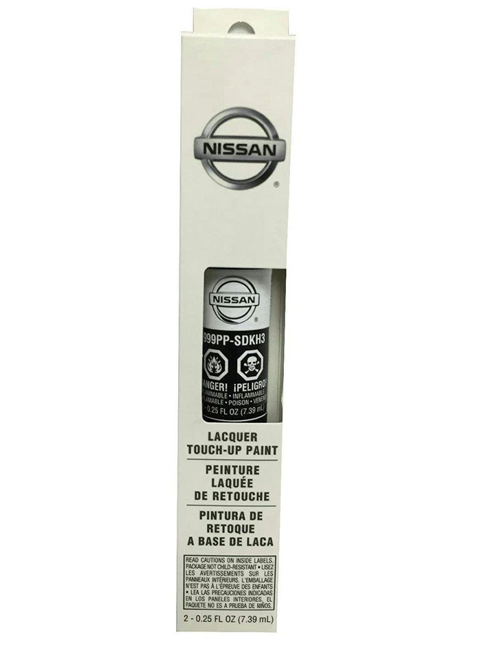 OEM Nissan Touch up Paint Pen .5oz 3-in-1 Applicator (KH3 Super Black) New - Image 1 of 1
