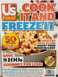 Us Weekly Food Cook It and Freeze It 2019 50+ Recipes Meal PlansFREE SHIPPING CB - Picture 1 of 1
