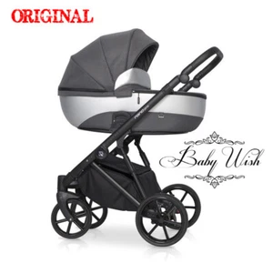 RIKO NANO PRO BABY STROLLER PRAM 2in1 CARRYCOT + PUSHCHAIR - Picture 1 of 27