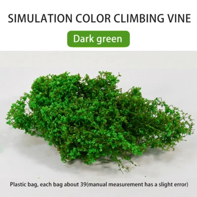 2PC Shrubs Flower Clusters Vines HO/OO Scale Miniatures Landscape Plant Scener - Image 1 of 4