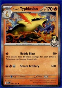 Ethan's Typhlosion - 034/182 - Holo Rare - Pokemon Destined Rivals - Picture 1 of 1