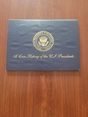 A COMPLETE Coin History of the U.S. Presidents 41 Brass Coins Album 1789 - 1993 - Image 1 of 4