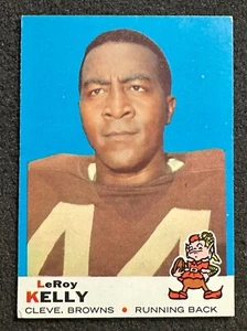 1969 Topps Football #1 Leroy Kelly ExMt - Picture 1 of 2