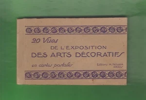 ART DECO 1925 Bouvard V. Horta J. Hiriart H. Patout R. Lalique P. Patou H.Rapin - Imagen 1 de 12
