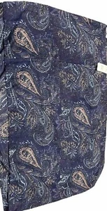NEW NWT BIG BUDDHA Multi Color Print Sheer Flowing Scarf Paisley Blue - Picture 1 of 2