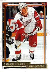 1992-93 Topps Gold #368 Sheldon Kennedy