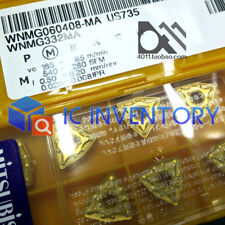 10PCS/Box NEW Mitsubishi CNC blade WNMG060408-MA US735