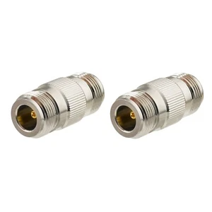 2-pack N Female to Female Connector Adapter for 4G LTE Cell Phone - Picture 1 of 5