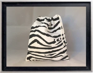 Gymnastik Trikot Grip Taschen / große Zebra Streifen Turner Geburtstag Goody Bag - Bild 1 von 7