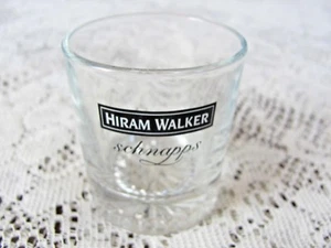 Hiram Walker Schnapps Shot Glass 2 1/4 Inch Tall - Picture 1 of 1