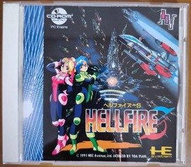Hellfire S PC Engine Super CD-ROM2 Japan Import Shooting Game Tested