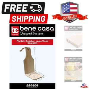 Tostonera de madera para plátanos, grande - Imagen 1 de 10