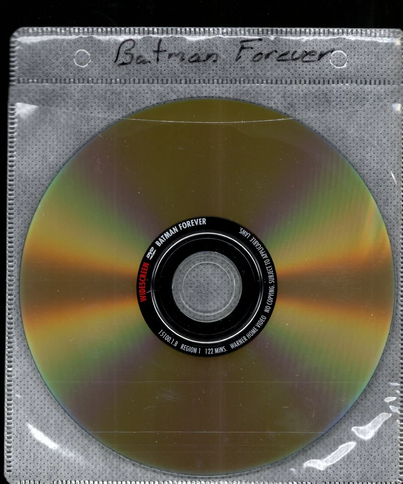 Batman Forever (1995) DVD *DISC ONLY* = REGION 1 - Val Kilmer - Image 1 of 1