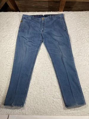 Stefano Ricci Straight Jeans Men's 44 Blue Medium Wash Denim - Image 1 of 4