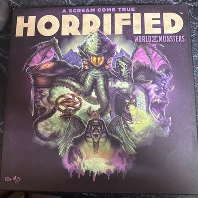 NEW Horrified: World of Monsters Cooperative Board Game – Cthulhu, Yeti & More - Image 1 of 2