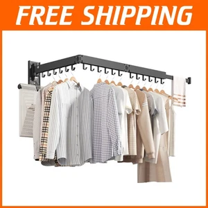 Wand-Wäscheständer aus Aluminium - Bild 1 von 10