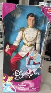 NEW Disney Princess Enchanted Prince Charming Doll Cinderella 2001 Mattel - Picture 1 of 2