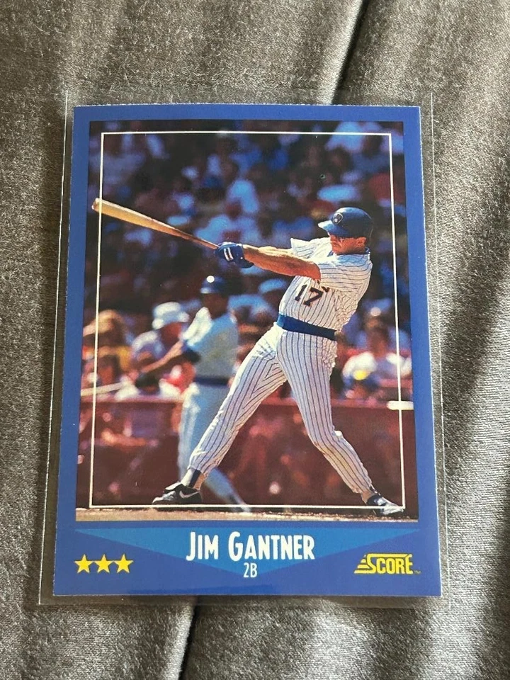 9251 1988 ScoreJim Gantner Milwaukee Brewers #197 - Image 1 of 1