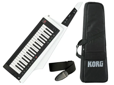 KORG RK-100S 2 WH Gloss White Keytar 37-Key Synthesizer Shoulder Keyboard JP NEW - Image 1 of 3