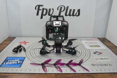 RTF 5 inch FPV Freestyle/Racing Drone with Gopro +LEDs + Remote +New F4 FC - Image 1 of 4