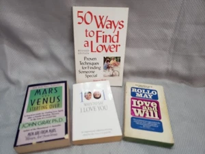 Lot for 4 Love and finding it self help books Mars Venus Lover + PB (D25) - Imagen 1 de 4