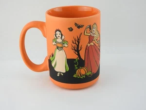 Disney Princesa Halloween Taza Blancanieves Aurora Naranja Taza de Café Murciélagos Calabaza - Imagen 1 de 8