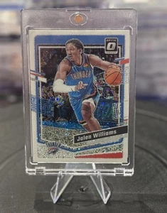 2023-24 Panini Optic • Jalen Williams White Sparkle SP - OKC THUNDER 💥 - Picture 1 of 4