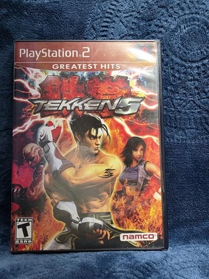 Tekken 5 Sony PlayStation 2, 2005, Completo En Caja - Probado N Funciona Envío Rápido Foto 1 de 4