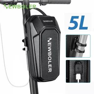 E-Scooter Storage Handlebar Bag Front Carrying Bag For Electric Bike Bicycles - Picture 1 of 9